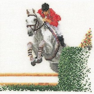 Kruissteekpakket - Thea Gouverneur - Show Jumper - 16x17cm