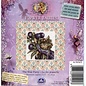 Mini kruissteekkaart - La Fée prunelle - 10x10cm