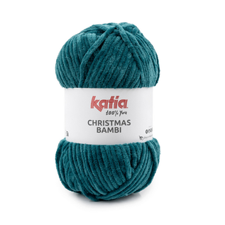 Katia CHRISTMAS BAMBI 304 Groen blauw bad 58550