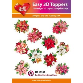 Easy 3D Designs pakket Festive Christmas Stars