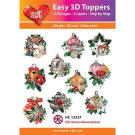 Easy 3D-Toppers - Christmas Decorations