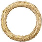 Stro krans, d: 27 cm, dikte 3 cm