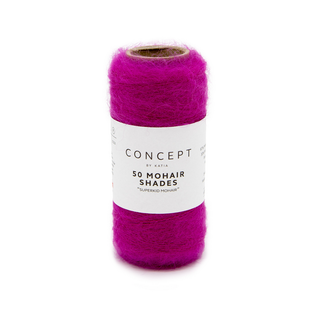 50 Mohair Shades 38 fuchsia bad 58257A