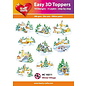 Easy 3D-Toppers - Winter Village