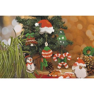 PERLOU STRIJKKRAAL DOOS 12 KERSTHANGSELS