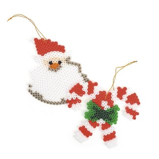 PERLOU STRIJKKRAAL DOOS 12 KERSTHANGSELS