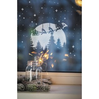 A4 STENCIL - MAANLICHT KERST