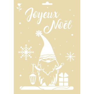 A4 STENCIL - JOYEUX NOEL