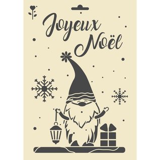 A4 STENCIL - JOYEUX NOEL