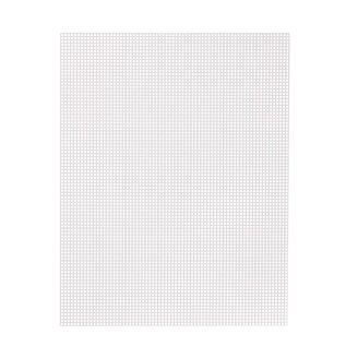 Plastic Stramien 26x34cm 7mesh Wit 10st.