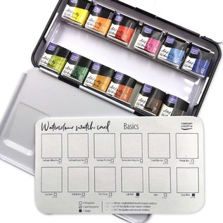 Aquarelverf Set Basis 12 kleuren