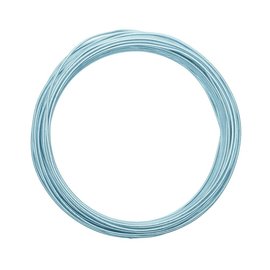 Aluminiumdraad embossed rond 2mm 30m Ice blue