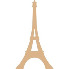 MDF Eiffel toren 3mm