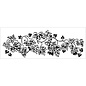 Rustieke boord stencil 41,91x15,2cm Engels klimop