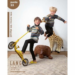 Lang Yarns Punto 53 Kids Merino 120 Dégradé