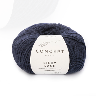 Silky Lace 157 Donkerblauw bad 28601