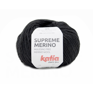 SUPREME MERINO 93 Zwart bad 32966