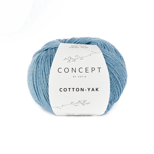 COTTON-YAK 124 Licht blauw bad 51064