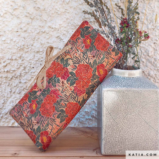 Katia Kurk Print Andalusian Patio Cork per meter