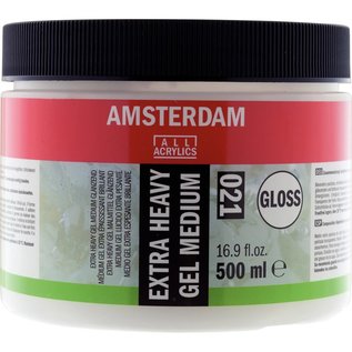 Amsterdam Extra heavy gel medium glanzend 021 pot 500 ml