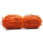 RAFFIA ORANJE +/- 50gr.