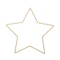 Metalen dromenvanger frame Ster 40CM GOUD