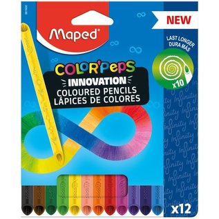 Kleurpotloden Colorpeps 12 Stuks