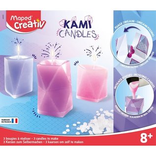 Set 3 Kaarsen + Origami
