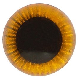 Veiligheidsogen uilen 12 mm plastic - 12 stuks - Kleur 987