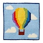 Permin  Borduurpakket Luchtballon 25x25cm