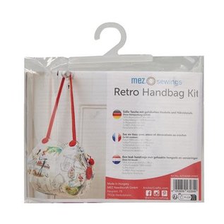 Set - Retro Handtas ''City Tour'' rood