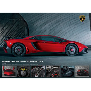 Puzzel Lamborghini  Aventador 750-4 Superveloce 48x68cm