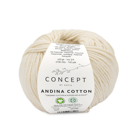 ANDINA COTTON 50 Ecru bad 60130