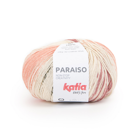 PARAISO 54 Ecru-Kauwgom roze-Kaki-Oker bad 55757