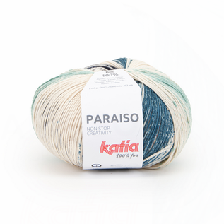 PARAISO 50 Ecru-Blauw-Geel-Oranje-Rood-Zwart bad 60159