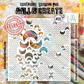 Sjabloon - Stencil Lotza Crescentz AALL-PC-123 15x15cm