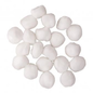 Pompons wit 38 mm 20 st.
