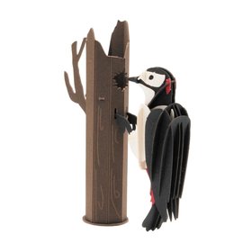 3D Paper Model - Woodpecker - Specht