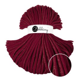 Bobbiny jumbo 9mm Golden Wine Red