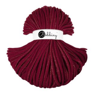 Bobbiny jumbo 9mm Golden Wine Red