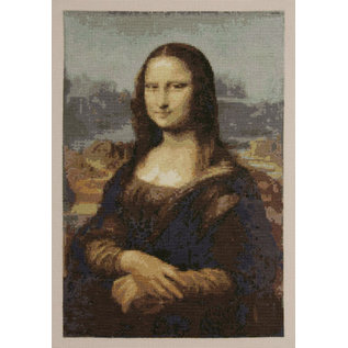 DMC Le Louvre kruissteekpakket  - Monna Lisa - Leonardo Da Vinci