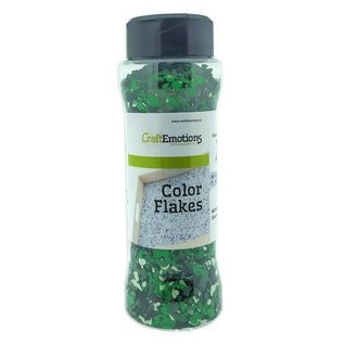 Color Flakes - Graniet Groen Zwart Paint flakes 90gr