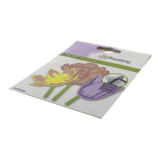 Impress stamp Die - Tulp Card 11x9cm