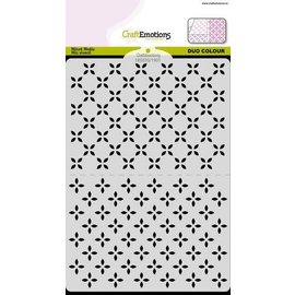 Stencil Duo Colour patroon Nr.1 2xA6 A5