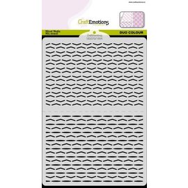 Stencil Duo Colour patroon Nr.4 2xA6 A5