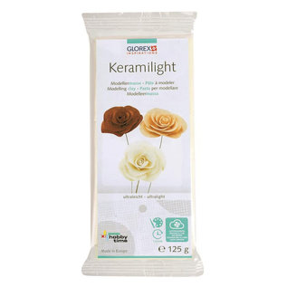 Keramilight, ultralichte en luchtdrogende modelleermassa 125g.