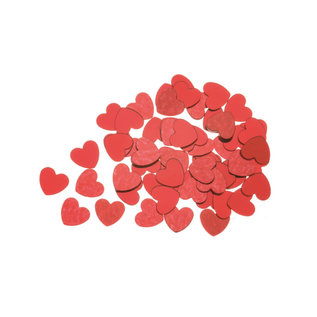 Confetti Harten rood 15gr.