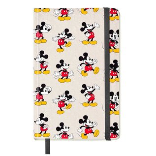 Mickey Mouse Beige Notebook - Mickey Mouse Original