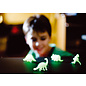 Glow-In-The-Dark  3D Dinosaurs 8 delig