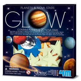 Glow-In-The-Dark  9 Planeten & 20 Sterren
